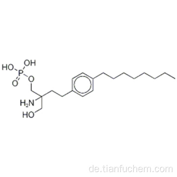 1,3-Propandiol, 2-Amino-2- [2- (4-octylphenyl) ethyl] -, mono (dihydrogenphosphat) CAS 402615-91-2